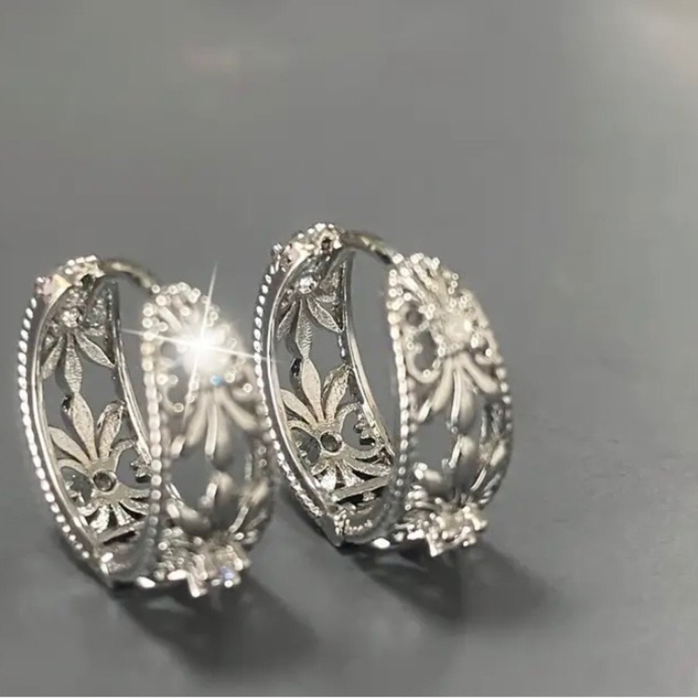 Hoop earrings